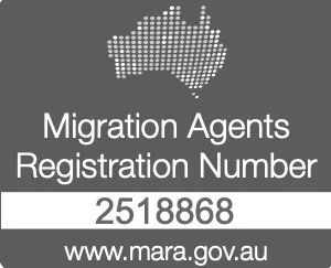 Australian migration agent registration badge